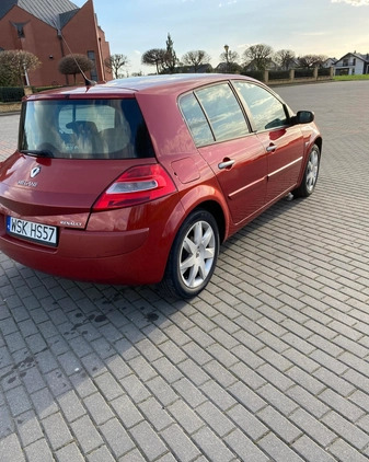 Renault Megane cena 7200 przebieg: 152085, rok produkcji 2007 z Pionki małe 92